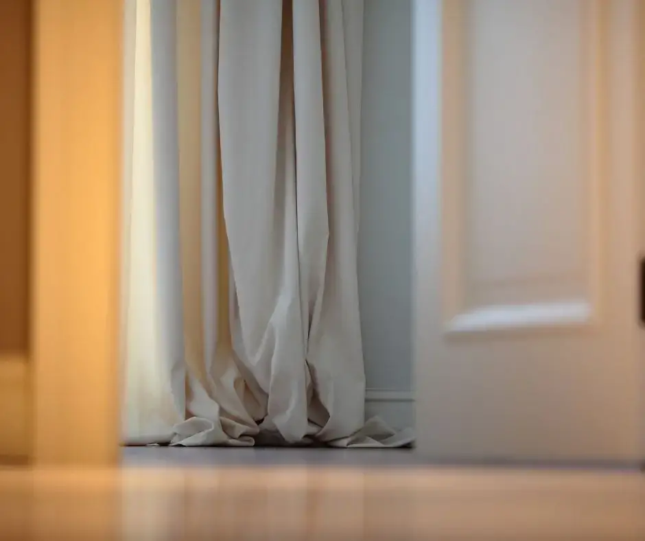Should Curtains Touch The Floor Home, How To Install 84 Inch Curtains