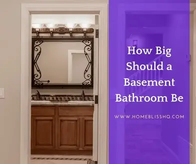How Big Should A Basement Bathroom Be, How Big Should A Basement Be
